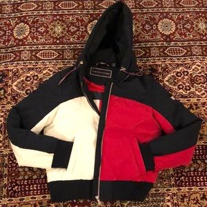 Black/White/Red Small women’s jacket